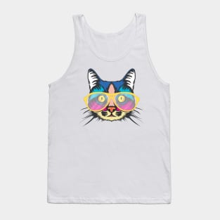 Color Cat Tank Top